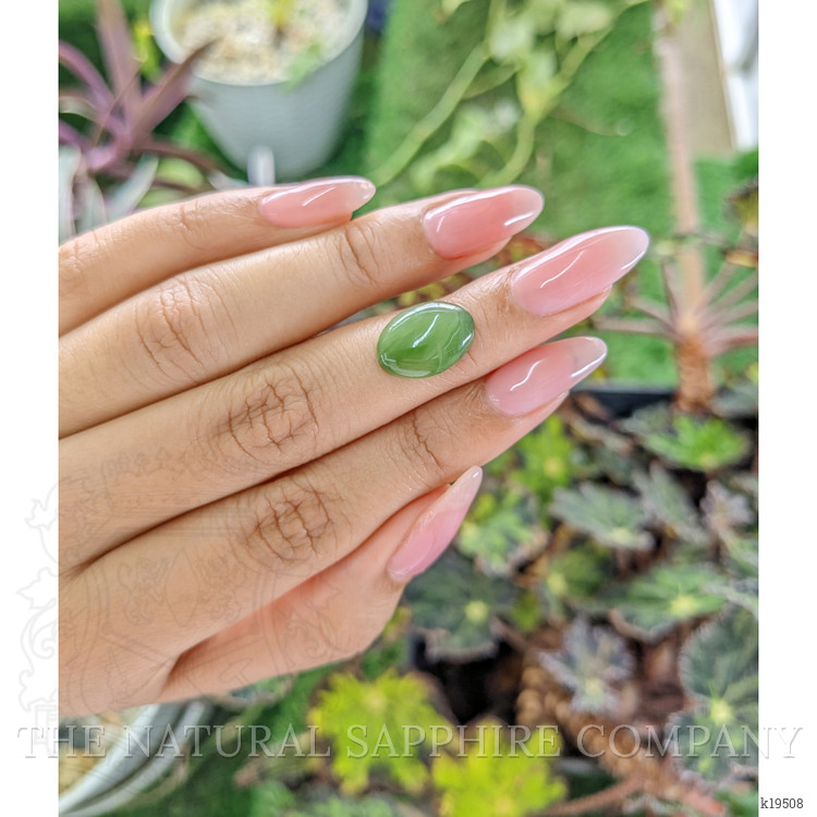 4.44 Ct. Cabochon White Opal from Burma (Myanmar)