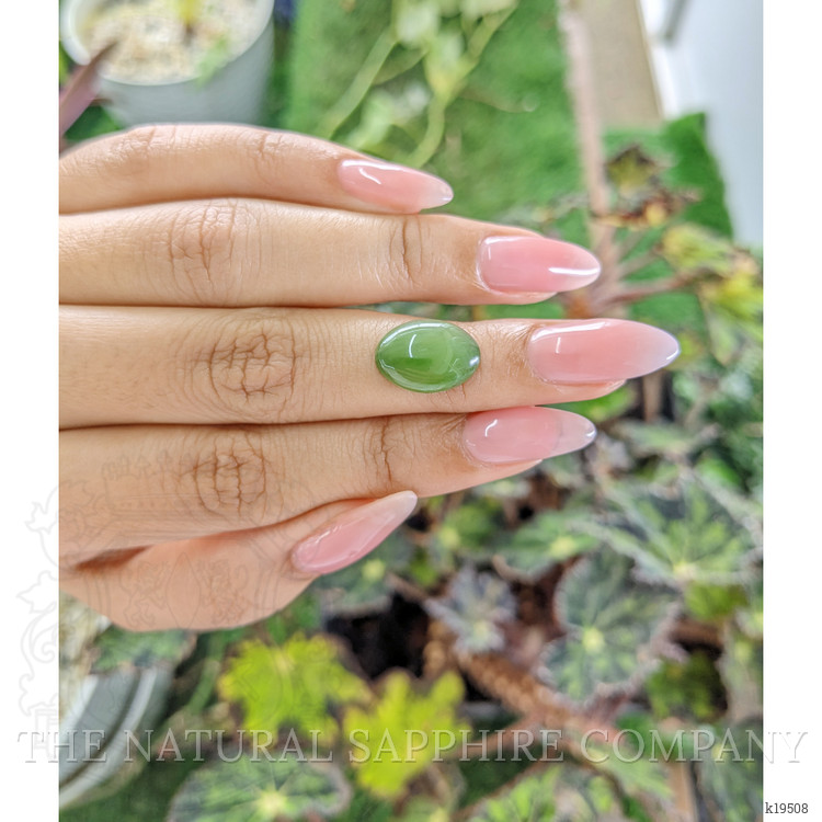 4.44 Ct. Cabochon White Opal from Burma (Myanmar)