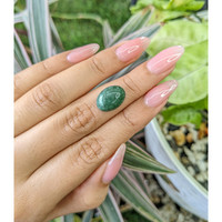 5.93 Ct. Cabochon White Opal from Burma (Myanmar) Life Style