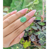 6.20 Ct. Cabochon White Opal from Burma (Myanmar) Life Style