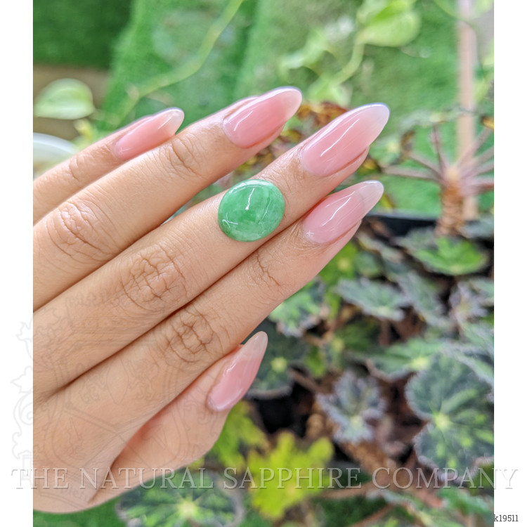 6.20 Ct. Cabochon White Opal from Burma (Myanmar)