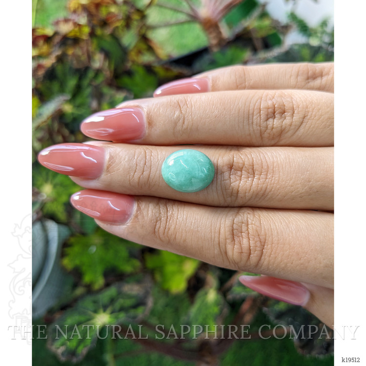 6.01 Ct. Cabochon White Opal from Burma (Myanmar)