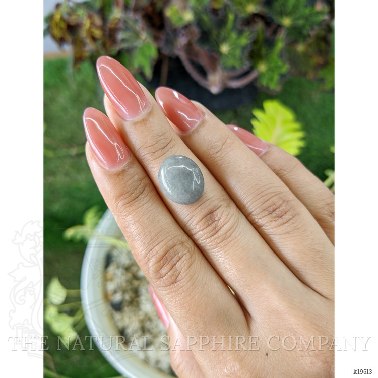 7.21 Ct. Cabochon White Opal from Burma (Myanmar)