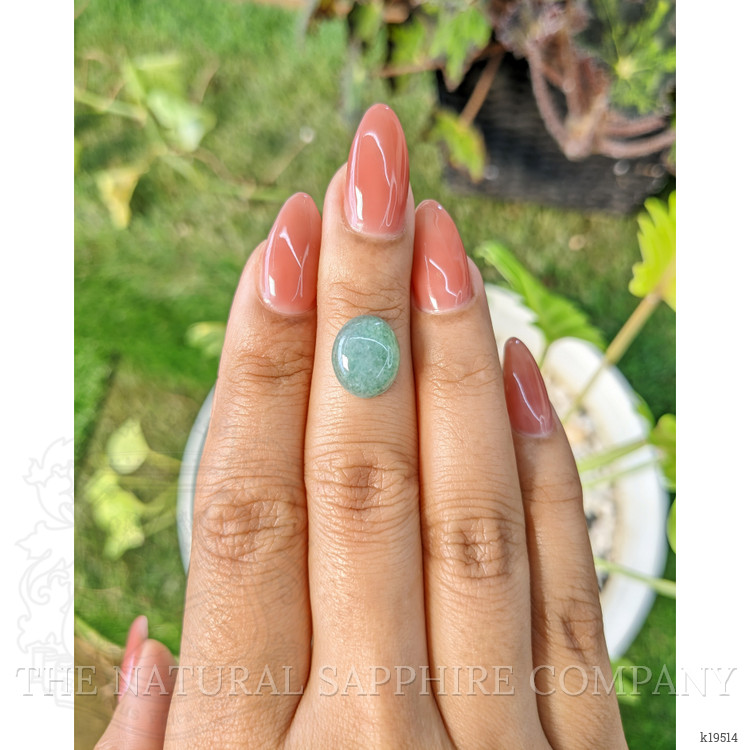 3.92 Ct. Cabochon White Opal from Burma (Myanmar)