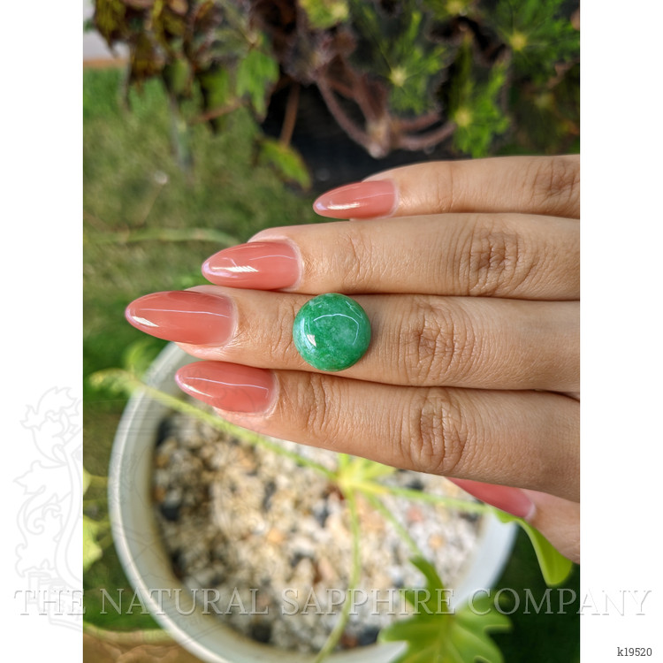 7.48 Ct. Cabochon White Opal from Burma (Myanmar)