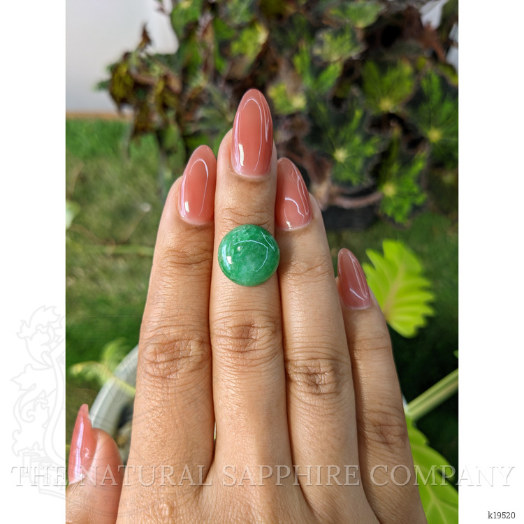 7.48 Ct. Cabochon White Opal from Burma (Myanmar)