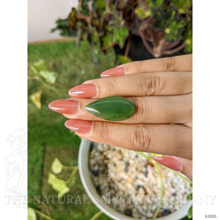 16.58 Ct. Cabochon White Opal from Burma (Myanmar)