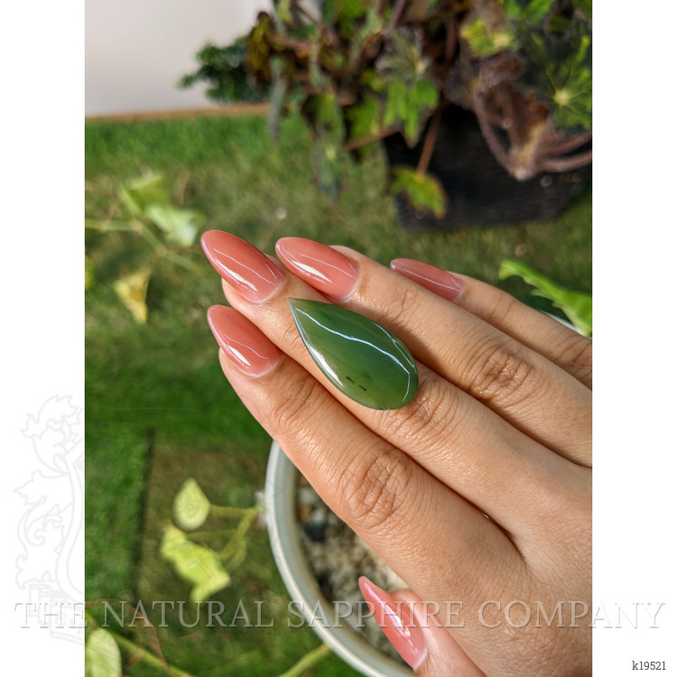 16.58 Ct. Cabochon White Opal from Burma (Myanmar)