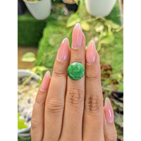 6.47 Ct. Cabochon White Opal from Burma (Myanmar) Life Style