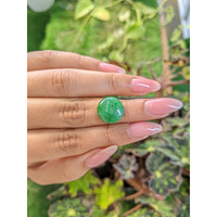 6.47 Ct. Cabochon White Opal from Burma (Myanmar) Life Style