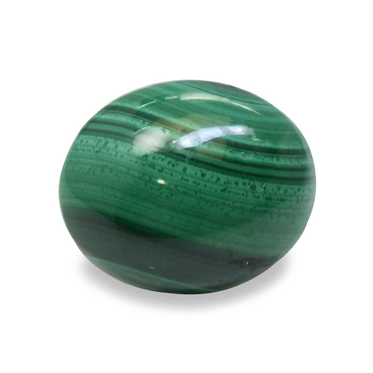4.47 Ct. Cabochon Malachite from Russia