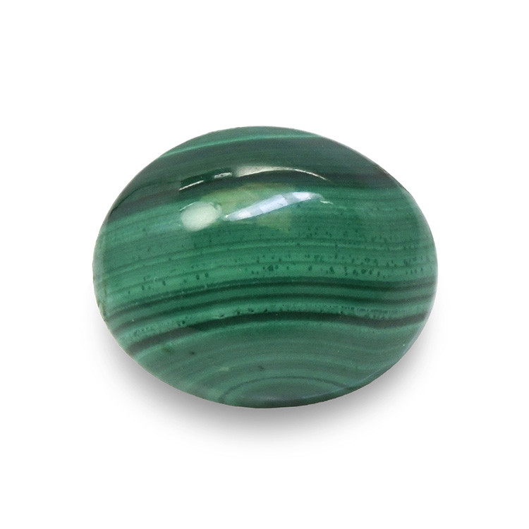 5.00 Ct. Cabochon Malachite from Russia
