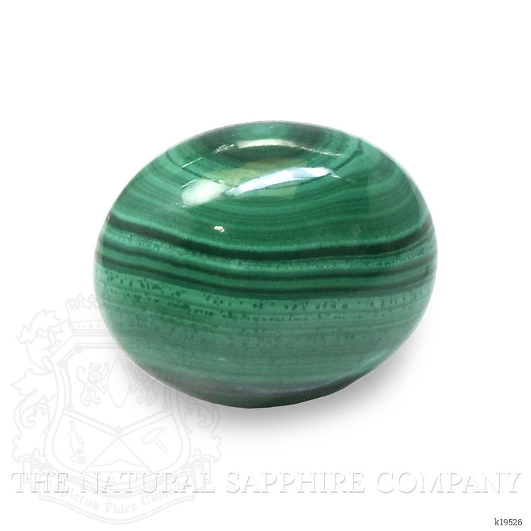 5.04 Ct. Cabochon Malachite from Russia