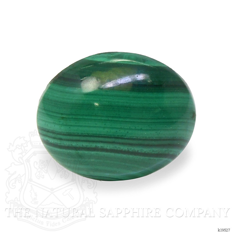 5.14 Ct. Cabochon Malachite from Russia