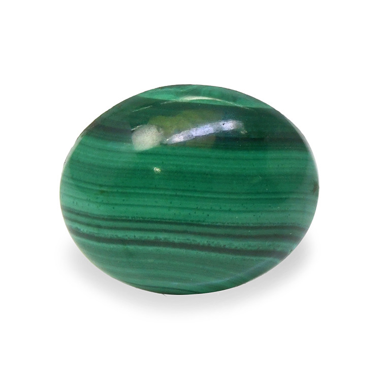 5.14 Ct. Cabochon Malachite from Russia