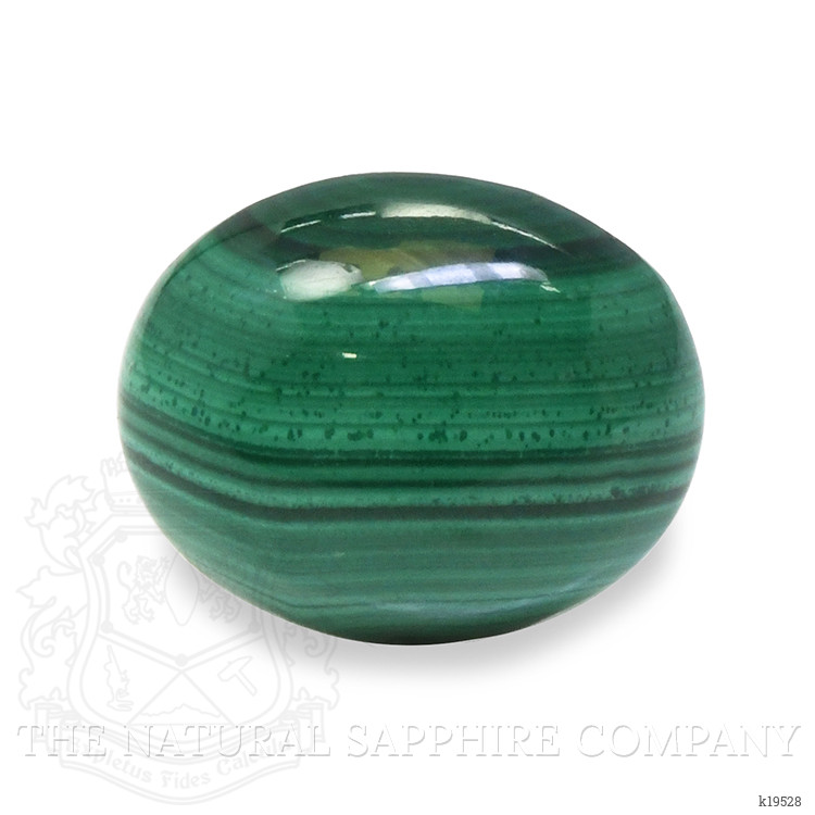 4.93 Ct. Cabochon Malachite from Russia