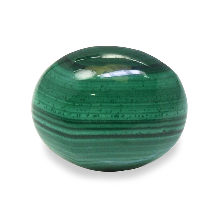 4.93 Ct. Cabochon Malachite from Russia