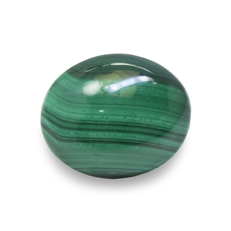 4.68 Ct. Cabochon Malachite from Russia