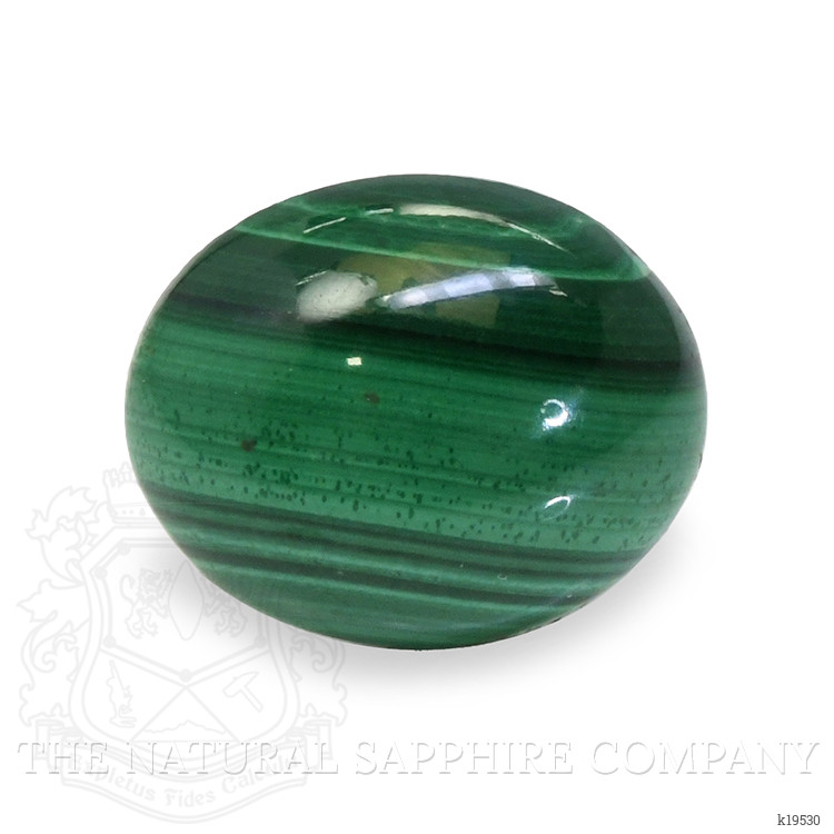 4.62 Ct. Cabochon Malachite from Russia