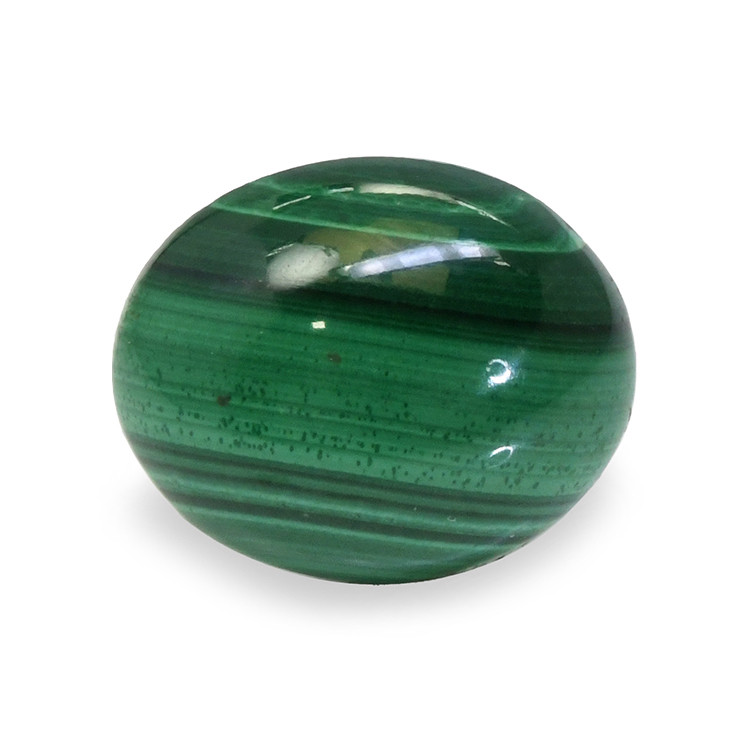 4.62 Ct. Cabochon Malachite from Russia