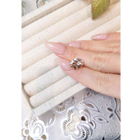 3.91 Ct. Morganite from Brazil Life Style