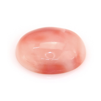 3.17 Ct. Cabochon Coral from Italy Video