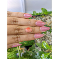 3.17 Ct. Cabochon Coral from Italy Life Style