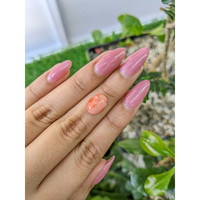 3.17 Ct. Cabochon Coral from Italy Life Style