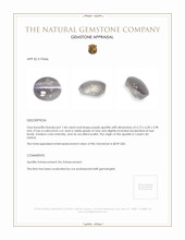 1.44 Ct. Cabochon Apatite from Ceylon (Sri Lanka) Appraisal