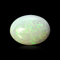 11.39 Ct. Cabochon White Opal from Australia Video