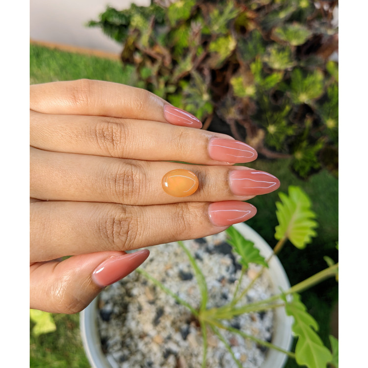 3.40 Ct. Cabochon Jelly Opal from Australia