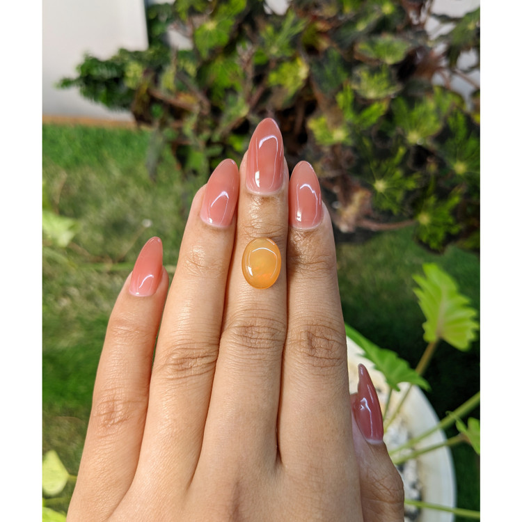 3.40 Ct. Cabochon Jelly Opal from Australia