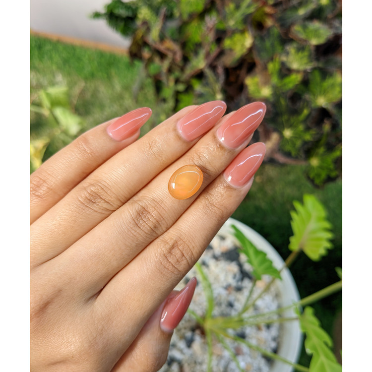 3.40 Ct. Cabochon Jelly Opal from Australia