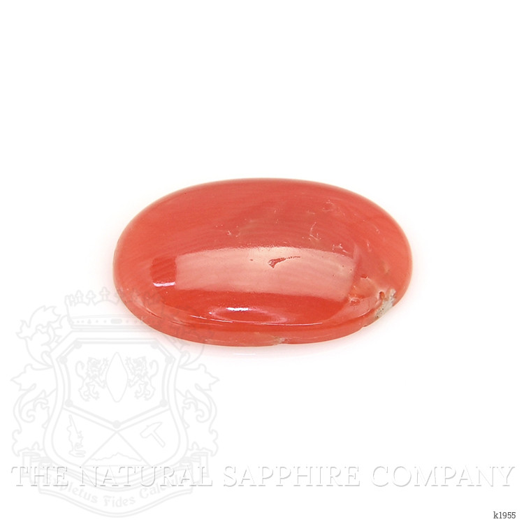 4.56 Ct. Cabochon Coral from Italy