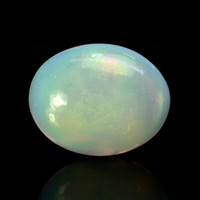 1.48 Ct. Cabochon White Opal from Australia Video