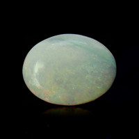 1.30 Ct. Cabochon White Opal from Australia Video