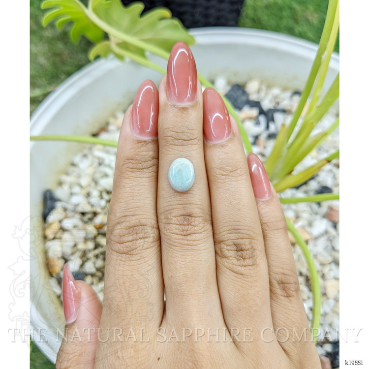 1.30 Ct. Cabochon White Opal from Australia