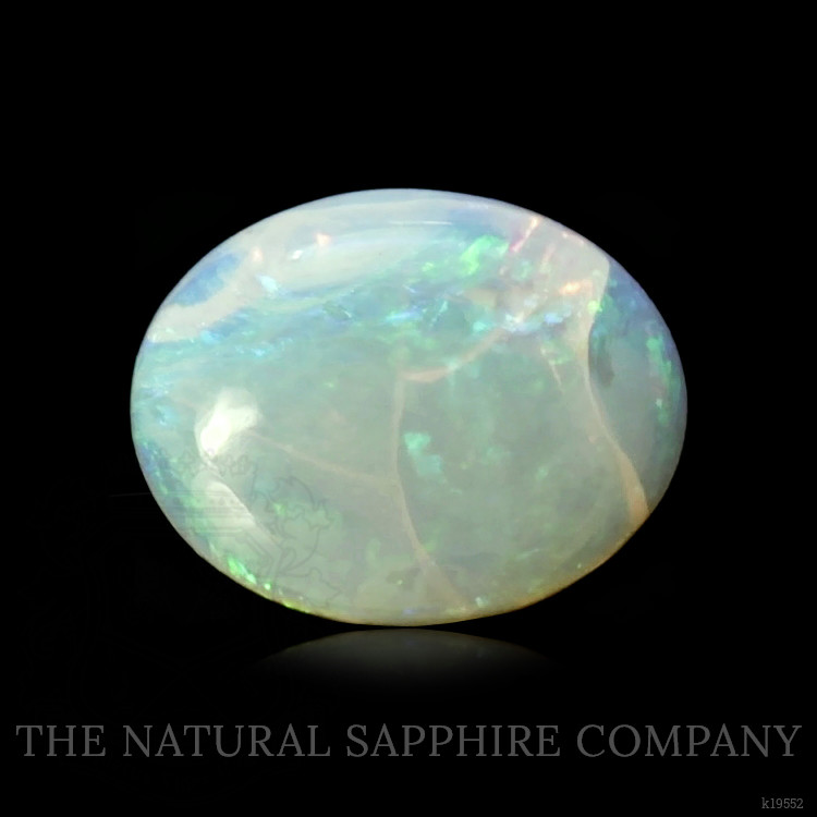 1.52 Ct. Cabochon White Opal from Australia