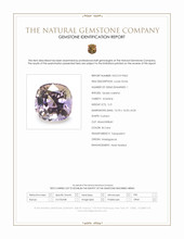 5.21 Ct. Bi Color Ametrine from Madagascar Scan Report