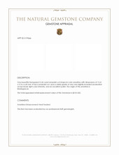 5.46 Ct. Ametrine from Madagascar Appraisal