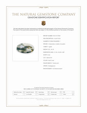 43.18 Ct. Multi Color Cabochon Agate from Madagascar Scan Report