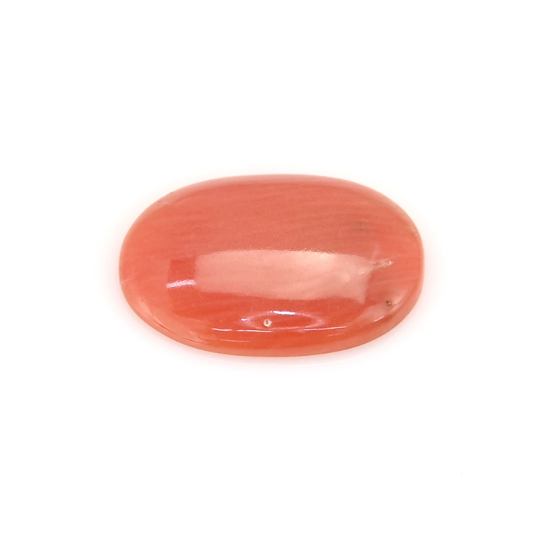 Morganite Loose Stone buy 7.78ct Rounded Oval Orange Pink