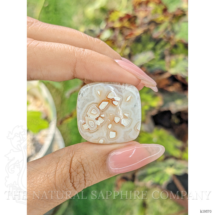 26.95 Ct. Cabochon White Opal from Madagascar