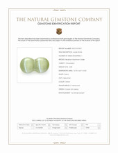 3.80 Ct. Cabochon Chrysoberyl from Ceylon (Sri Lanka) Scan Report