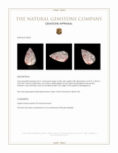 62.61 Ct. Cabochon White Opal from Madagascar Appraisal