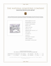 3.55 Ct. Pink Rose Quartz from Madagascar Scan Report