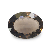 14.74 Ct.Tw. Oval Smokey Quartz