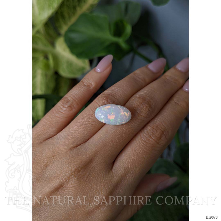7.21 Ct. Cabochon White Opal from Australia