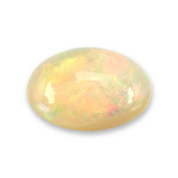 3.97 Ct. Cabochon White Opal from Australia Video