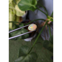 3.97 Ct. Cabochon White Opal from Australia Life Style